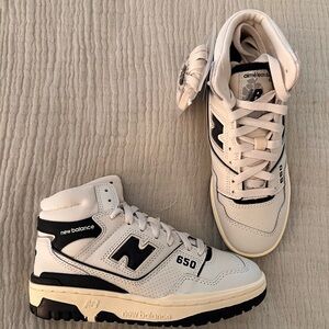 Aime Leon Dore Cream and Black Sneakers